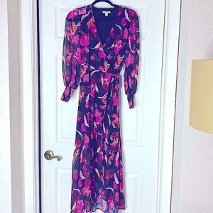 NWT gorgeous maxi wrap dress size XXS